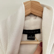 Load image into Gallery viewer, Sanctuary Kyla Mock Neck Fleece Pullover Sweater Ivory S
