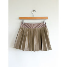 Load image into Gallery viewer, Albion Tie Breaker Pleated Tennis Mini Activewear Skort Brown XS

