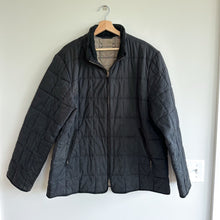 Load image into Gallery viewer, Henry Cottons Zip Up Long Sleeve Outdoor Quilted Jacket Black 54

