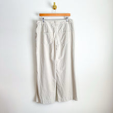 Load image into Gallery viewer, Lululemon City Sleek Utilitech Extra Wide-Leg High Rise Pants Bone 32
