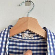 Load image into Gallery viewer, Peter Millar Weekender Finish Gingham Long Sleeve Button Up Shirt Blue XL
