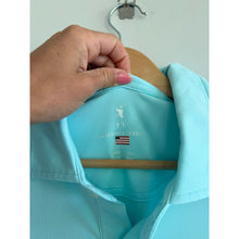 Load image into Gallery viewer, Fairway &amp; Greene USA Tournament Solid Tech Casual Jersey Polo Shirt Green XL
