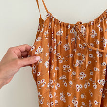 Load image into Gallery viewer, SNDYS. Honolulu Sleeveless Floral Print Midi Dress in Amber Daisy L
