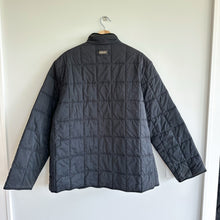 Load image into Gallery viewer, Henry Cottons Zip Up Long Sleeve Outdoor Quilted Jacket Black 54
