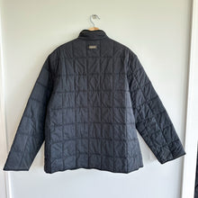 Load image into Gallery viewer, Henry Cottons Zip Up Long Sleeve Outdoor Quilted Jacket Black 54
