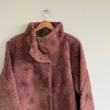 Load image into Gallery viewer, Lululemon Lab Textured Fleece Coat Diamond Dye Dusty Bronze Pelt 10 NWT

