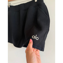 Load image into Gallery viewer, Alo Yoga Accolade A-Line Mini Activewear Skort Black L NWT
