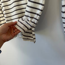 Load image into Gallery viewer, Madewell Whisper Cotton Turtleneck in Ronnie Stripe S
