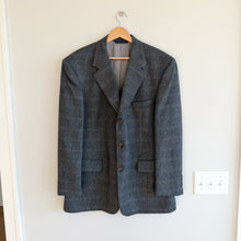 Load image into Gallery viewer, Brooks Brothers Wool Herringbone Single-Breasted Blazer Suit Jacket Gray 43
