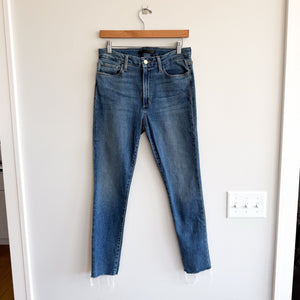 Joe's Flawless Hi Honey High Rise Curvy Skinny Ankle Denim Jeans Blue Wash 29