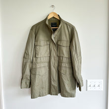 Load image into Gallery viewer, Sanctuary Otis Zip Up Drawcord Waist Outdoor Utility Jacket Green S
