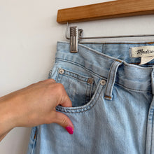 Load image into Gallery viewer, Madewell The Perfect Vintage Denim High Rise Straight Leg Jeans Blue 27
