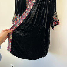 Load image into Gallery viewer, Johnny Was Claude Velvet Tier Duster Cardigan S NWT
