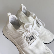 Load image into Gallery viewer, Dior Run'n'Dior Low Top Mesh Lace Up Running Sneakers White 40
