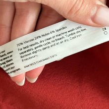 Load image into Gallery viewer, Eileen Fisher Relaxed Open-Front Long Sleeve Jacket Red XXS
