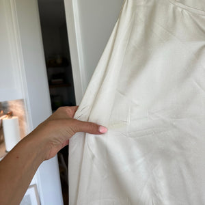Eileen Fisher Silk Blend V-Neck Tank Top Cream XL