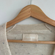 Load image into Gallery viewer, Zadig &amp; Voltaire Elya Strass Embellished Cashmere Pullover Sweater Cream L NWT
