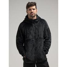 Load image into Gallery viewer, The North Face Phalanx Insulated Fleece Zip Up Jacket Black S
