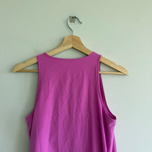 Load image into Gallery viewer, Lou &amp; Grey Wanderweave Zip-Up Sleeveless Athletic Dress Fuschia Pink XS
