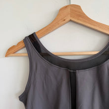 Load image into Gallery viewer, Lululemon Ride Inside Tank High Neck Top Soot Light Grey 6 NWT
