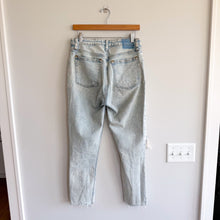 Load image into Gallery viewer, Abercrombie &amp; Fitch Curve Love The Skinny High Rise Acid Wash Jeans Blue 30
