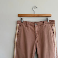 Load image into Gallery viewer, Ag Adriano Goldschmied The Caden Slim Side-Striped Trouser Pant Clay 28R
