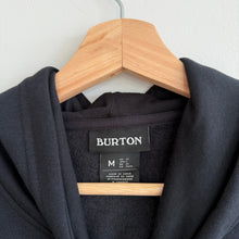 Load image into Gallery viewer, Burton Family Tree Long Sleeve Pullover Hoodie Sweatshirt True Black M NWT
