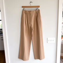 Load image into Gallery viewer, Favorite Daughter The Petite Favorite Pant Pleated Wide Leg Pants Beige 8 NWT
