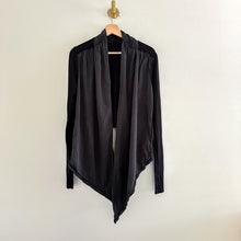 Load image into Gallery viewer, Lululemon Your Best Breath Cardigan Wrap Sweater Black 4
