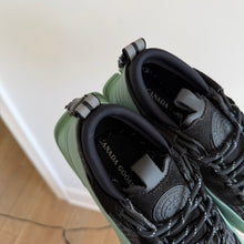 Load image into Gallery viewer, Canada Goose Glacier Trail High Dyneema Sneakers Black Washed Green 8.5 NEW
