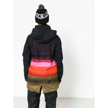 Load image into Gallery viewer, Volcom Leda Gore-Tex Colorblock Zip Up Hooded Winter Jacket Black Red L
