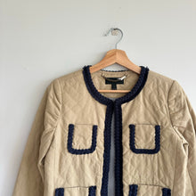 Load image into Gallery viewer, J. Crew Quilted Safari Jacket Khaki 2

