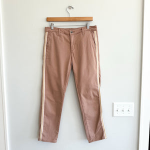 Ag Adriano Goldschmied The Caden Slim Side-Striped Trouser Pant Clay 28R