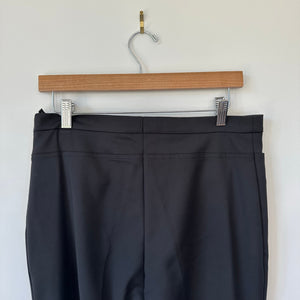 AKRIS Punto Franca Mid-Rise Cropped Pants Black 8