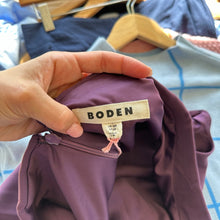 Load image into Gallery viewer, Boden Clarissa Sleeveless Full Length Jumpsuit Purple 8R NWT
