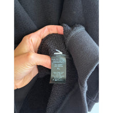 Load image into Gallery viewer, Jenni Kayne 3/4 Sleeve Round Neck Pullover Sweatshirt Black XL
