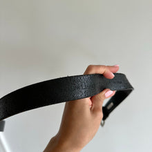 Load image into Gallery viewer, Ralph Lauren Genuine Leather Belt Black S
