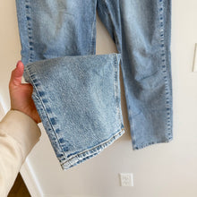Load image into Gallery viewer, Unpublished Denim High Rise Pockets Button-Fly Straight Jeans Blue 32
