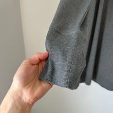 Load image into Gallery viewer, Soft Surroundings Cortese Tunic Cold Shoulder Pullover Gray M
