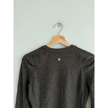 Load image into Gallery viewer, Lululemon Extra Mile Long Sleeve Running Activewear Top Heathered Utilitarian
