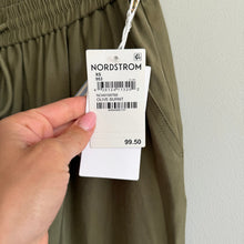 Load image into Gallery viewer, Nordstrom Cargo Pull On Drawstring Waist Jogger Pants Olive Burnt XS NWT
