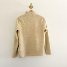 Load image into Gallery viewer, Vineyard Vines Heritage Sherpa 1/2-Zip in Camel XXS
