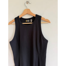 Load image into Gallery viewer, Zella Live In Ribbed Pocket Sleeveless Midi Tank Dress Black M
