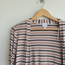 Load image into Gallery viewer, Evereve Peyton Jensen Jenny Striped Duster Cardigan S
