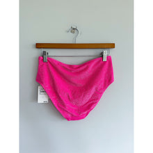 Load image into Gallery viewer, Good American Sparkle Underwired High Rise Bikini Set Pink 2 NWT
