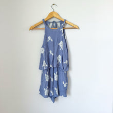 Load image into Gallery viewer, Anthropologie Lost and Wander Iris Embroidered Romper XS
