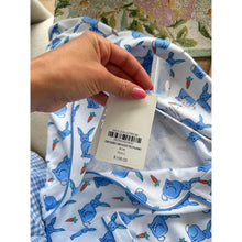Load image into Gallery viewer, Roller Rabbit Romy The Rabbit Livy Pajama Shorts Set Blue L NWT
