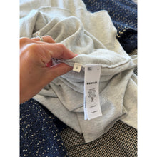 Load image into Gallery viewer, Whistles Wool Blend Tie Front Long Sleeve Pullover Sweater Gray L
