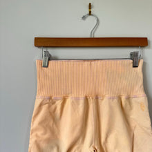 Load image into Gallery viewer, Free People Karma Running Pull On High Rise Activewear Shorts Orange
