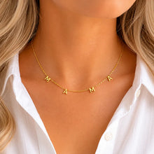Load image into Gallery viewer, Ellison Young Golden Mama 14K Gold Plated Stainless Steel Necklace NWT
